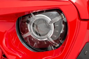 Jeep Gladiator LED Headlights - Front - Rough Country - 9 Inch, DOT Approved - '20-'23